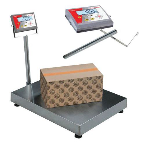 Báscula de recepción de columna - Capacidad 300 kg