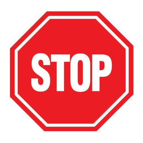 Señal de prohibición - Stop - Rígida