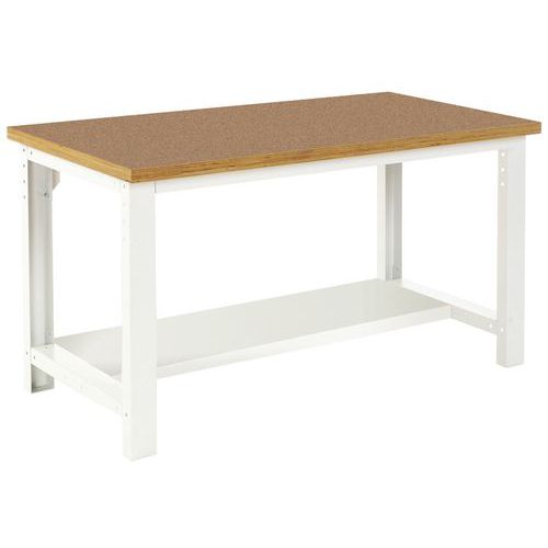 Banco de trabajo Cubio con balda fija - Anchura 150 cm - Arphenol
