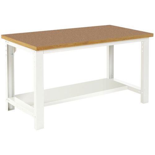 Banco de trabajo Cubio con balda fija - Anchura 150 cm - Arphenol