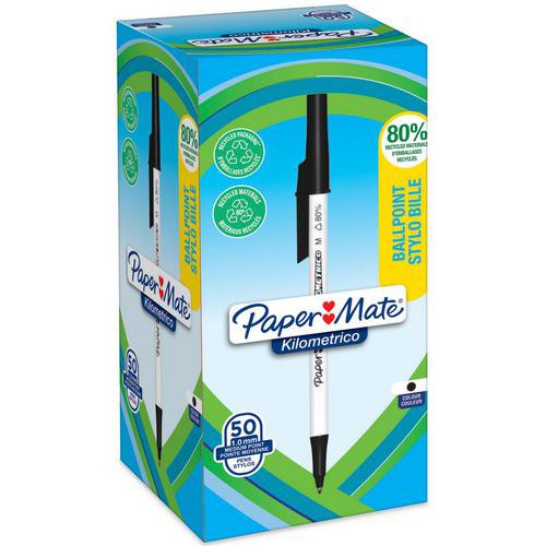 Bolígrafos KILOMETRICO™ con capuchón - Paper Mate® Bolígrafos KILOMETRICO™ con capuchón - Paper Mate®