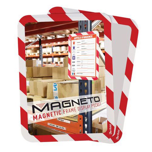 Funda-marco de exposición - Dorso magnético A4