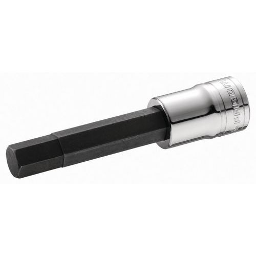 Vasos de destornillador de 1/2 largos y puntas extralargas para tornillos con hexágono interior métrico
