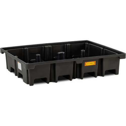 Cubeta colectora de polietileno para palés 425/4 - 2 x 120 x 80 - Cemo Cubeta colectora de polietileno para palés 425/4 - 2 x 120 x 80 - Cemo