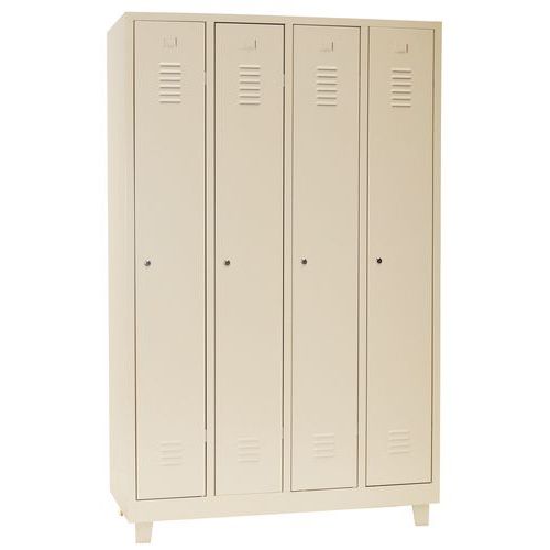 Vestuario industria limpia - De 1 a 4 columnas - Con patas - Manutan Expert