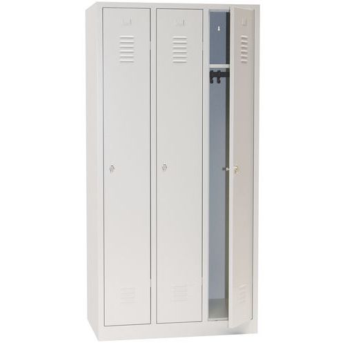 Taquilla para industria limpia - De 1 a 4 columnas - Sin montar - Manutan Expert