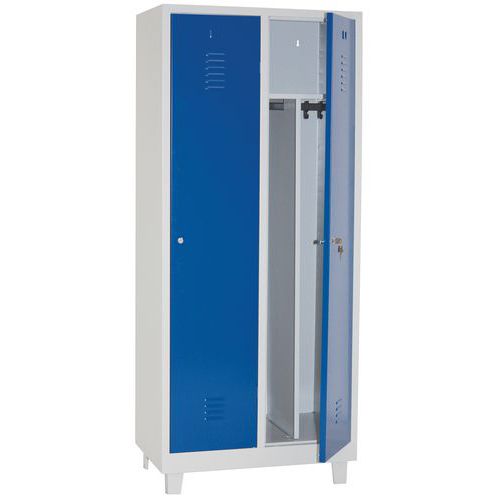 Taquilla para industria sucia - De 1 a 3 columnas - Con patas - Manutan Expert