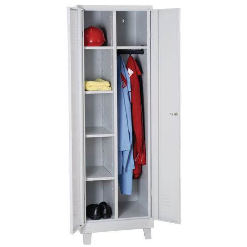 Armario monobloque para ropa de mantenimiento - Manutan Expert