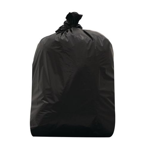 Bosa de basura negra - Desechos pesados - De 60 a 130 L
