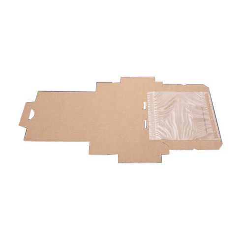 Caja para envíos de cartón Korrvu - Con embalaje integrado