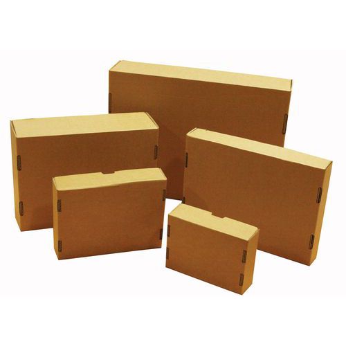Caja de cartón con tapa