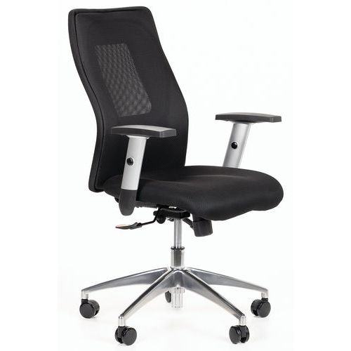 Silla de oficina Penelope con respaldo medio - Base gris - Manutan Expert
