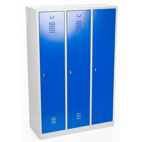 Taquilla para industria sucia - De 1 a 3 columnas - Con base - Manutan Expert