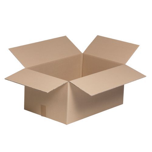 Caja de cartón ecológica - Corrugado simple - Corrugado pequeño
