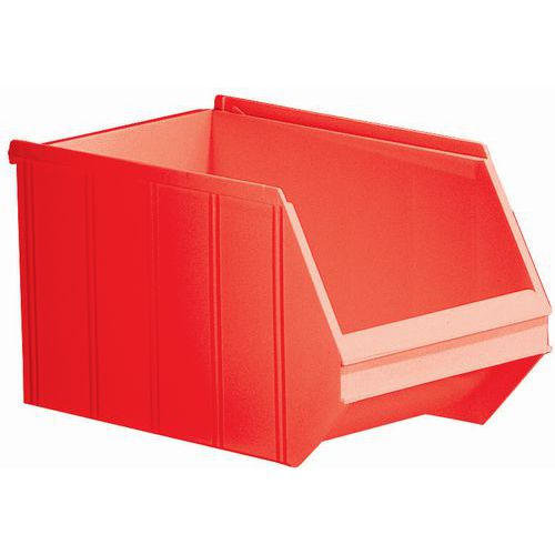Caja con abertura frontal apilable - Longitud 350 mm - 14 L