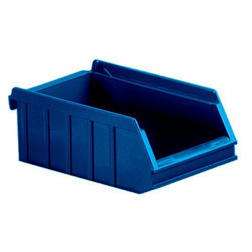Caja con abertura frontal apilable - Longitud 175 mm - 1 L