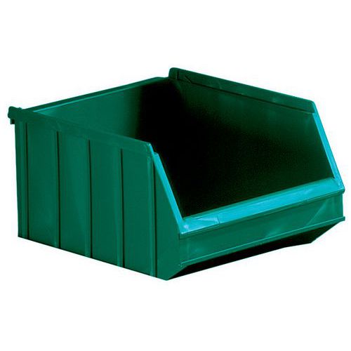 Caja con abertura frontal apilable - Longitud 250 mm - 6 L