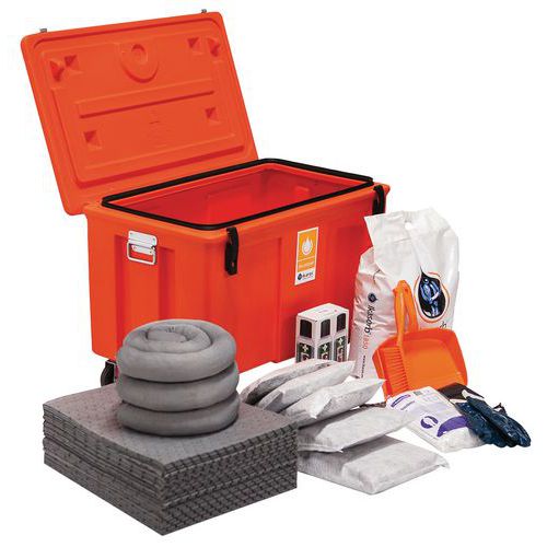 Kit de absorbentes en cofre 110 l Ikasorb®