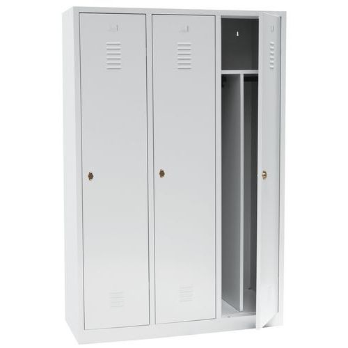 Taquilla para industria sucia - De 1 a 3 columnas - Con base - Manutan Expert