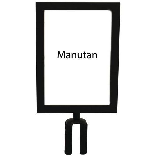 Panel portacarteles para poste - Manutan Expert