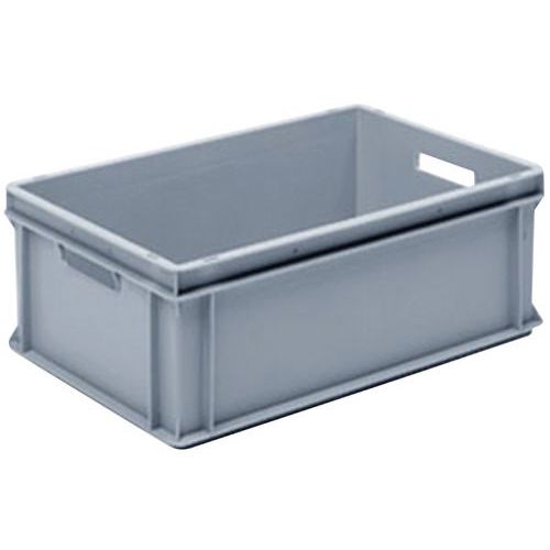 Caja apilable norma Europa color gris RAKO - 28 y 43 L Caja apilable norma Europa color gris RAKO - 28 y 43 L
