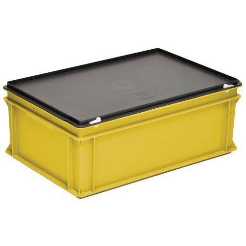 Cajas con tapa RAKO color amarillo - 400x300 mm - de 10 a 40 L