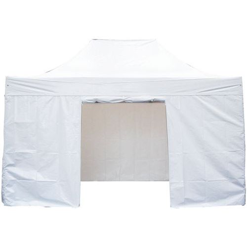 Carpa de aluminio con techo y paredes