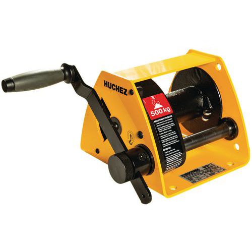 Cabrestante manual de elevación y tracción Capacidad de 300 a 2000 kg