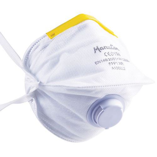 Semimáscara respiratoria plegable de uso único FFP1 - Manutan Semimáscara respiratoria plegable de uso único FFP1 - Manutan