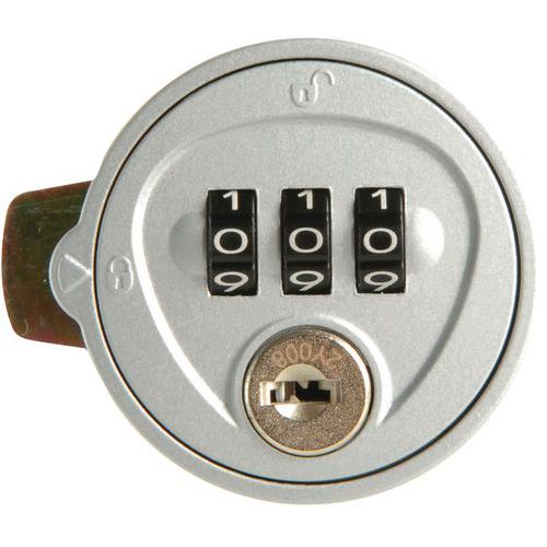 Cerradura con código mecánico - 3 selectores - Eurolocks