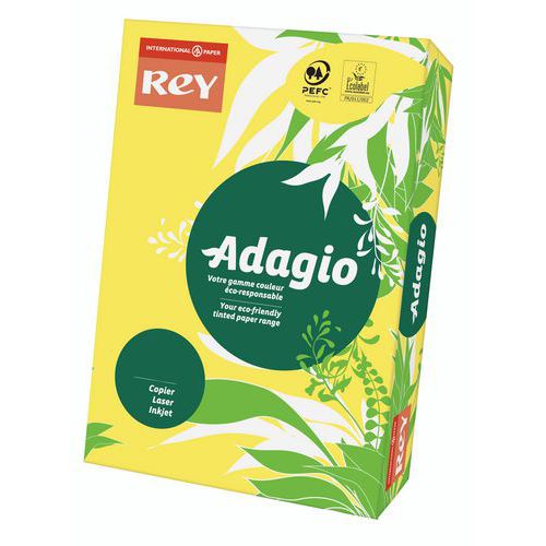 Paquete de 500 hojas Adagio - Color - 80 g