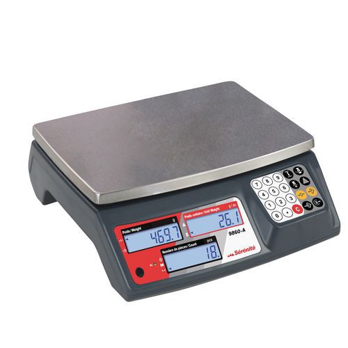 Balanza contadora 9860 - Soporta de 3 a 30 kg - B3C
