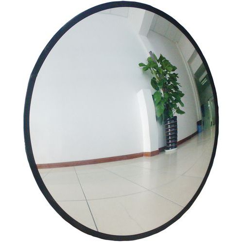 Espejo de seguridad redondo con visión de 130° - Manutan Expert