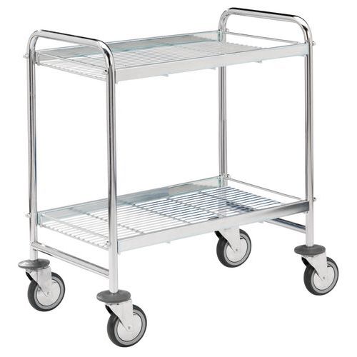 Carro con plataforma de rejilla - Capacidad 150 kg