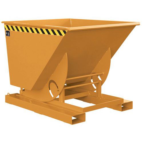 Contenedor basculante de 1000 kg - Sobre soporte Contenedor basculante de 1000 kg - Sobre soporte