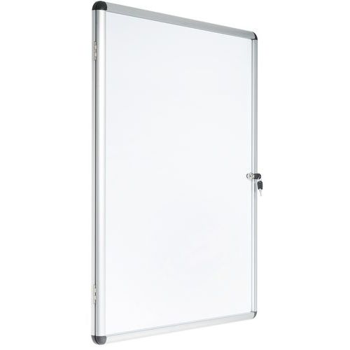 Vitrina de interior Manutan Expert de 1 puerta - Fondo de aluminio