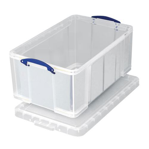Caja de almacenamiento - 480 mm de longitud - De 18 a 35 L - Modelo translúcido