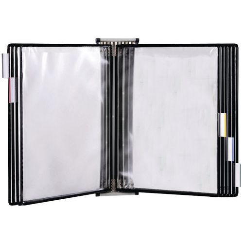 Soporte mural pivotante 10 fundas para formato A4 - Tarifold