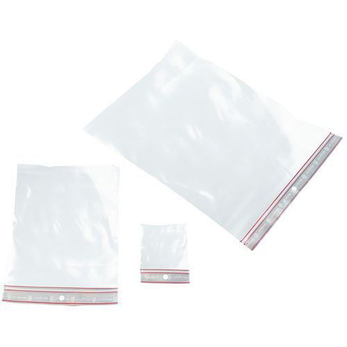 Bolsa de plástico Minigrip - 100 µ - Estándar