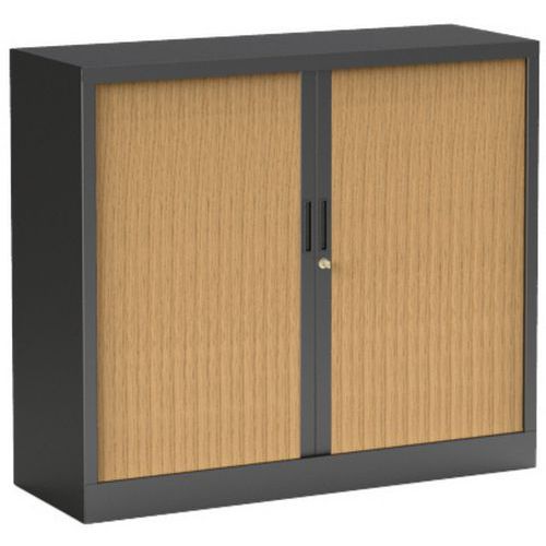 Armario de persianas Premium bicolor - Altura 100 cm Armario de persianas Premium bicolor - Altura 100 cm
