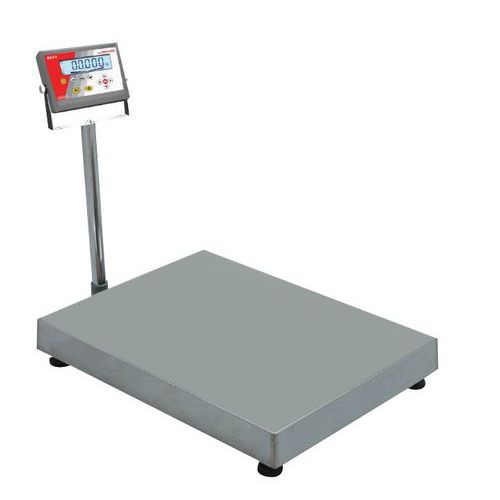 Báscula de recepción de columna - Capacidad 150 kg - B3C