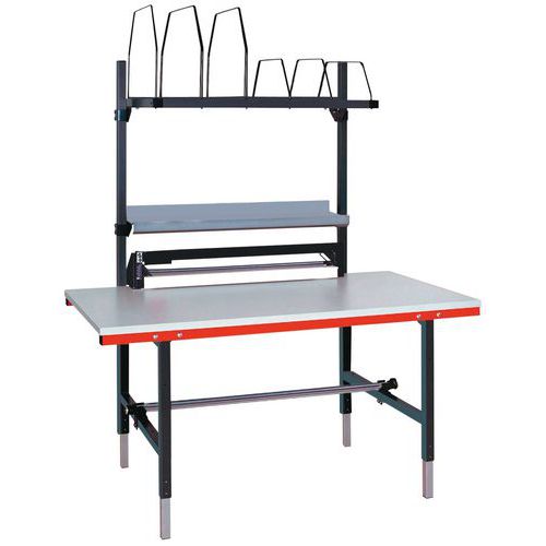 Mesa de embalaje reforzada - Completa