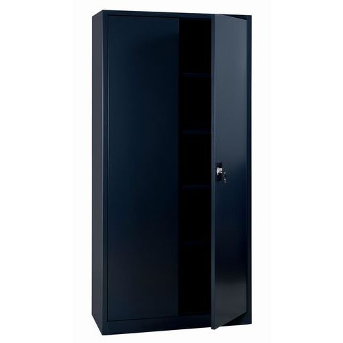 Armario monobloque compacto con puerta batiente - Altura 195 cm - Manutan Expert