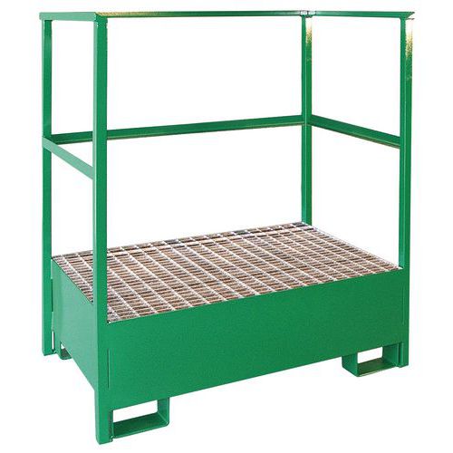 Cubeta colectora metálica vertical - 220 y 440 L - Sameto Technifil