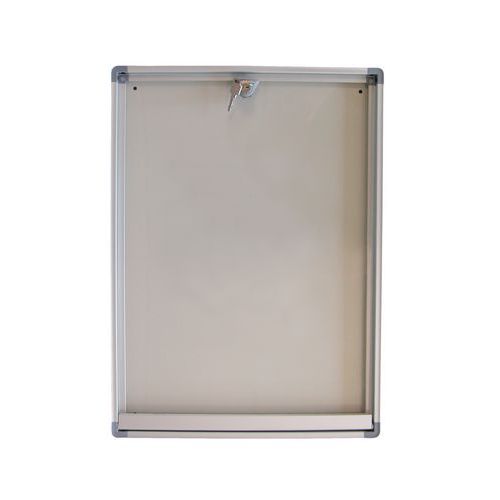 Vitrina de interior Phoenix - Fondo de aluminio - Puertas de plexiglás