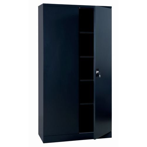 Armario alto con puertas batientes para montar - Anchura 100 cm - Manutan Expert