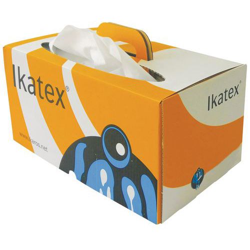 Trapo no tejido - Caja dispensadora hoja a hoja - 200 formatos Ikatex