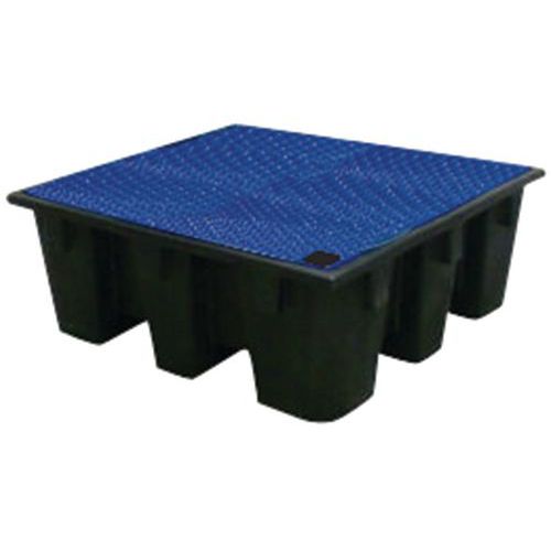 Bandeja colectora de PE reciclado, 450 L - Manutan Expert Bandeja colectora de PE reciclado, 450 L - Manutan Expert