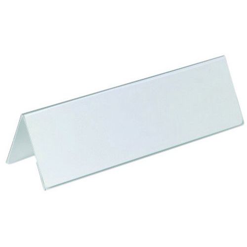 Caballete portanombre de mesa de PVC Caballete portanombre de mesa de PVC