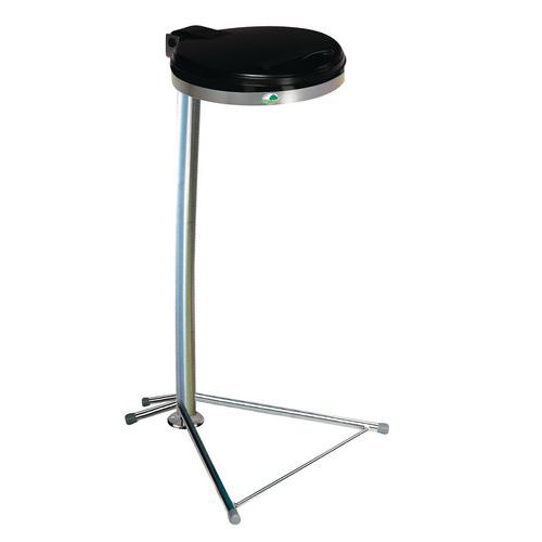 Soporte bolsa papelera con tapa - 120 L
